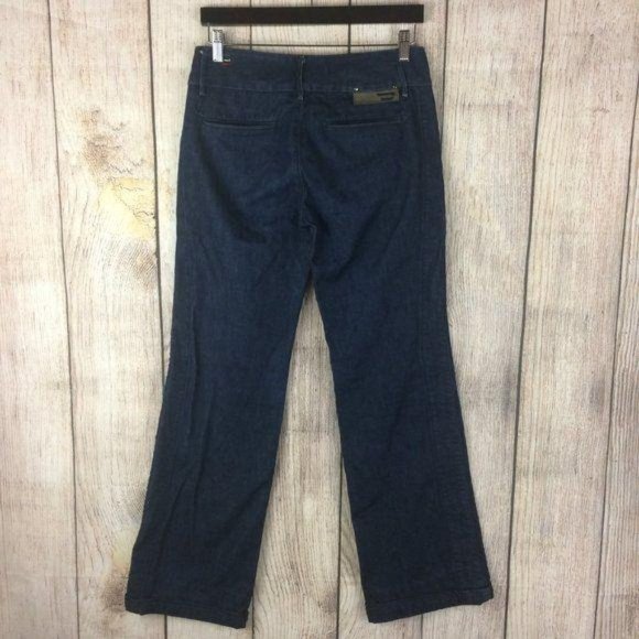 Diesel Women's Size 28 Bootik Wide Leg Cotton Denim Trouser Jeans Made in Italy - Picture 2 of 8